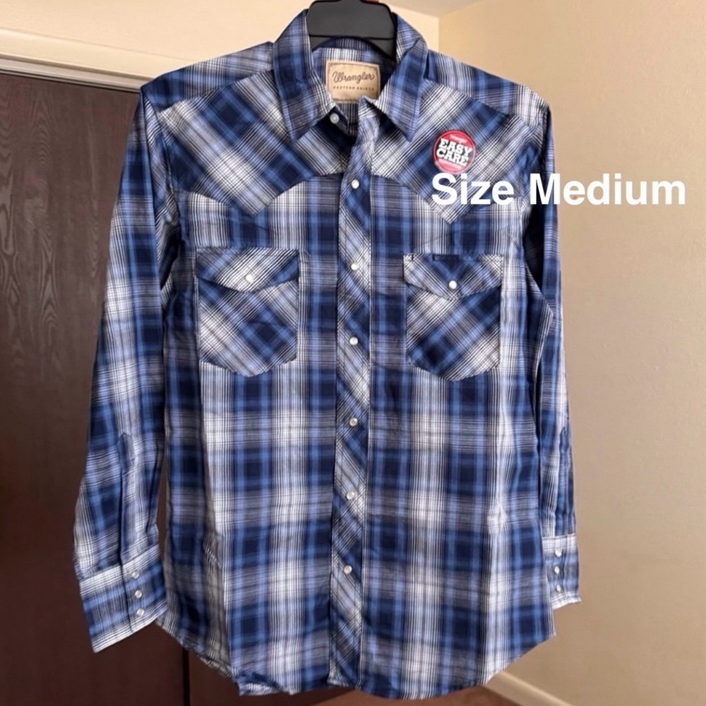 Wrangler Mens Longsleeve Western Shirt